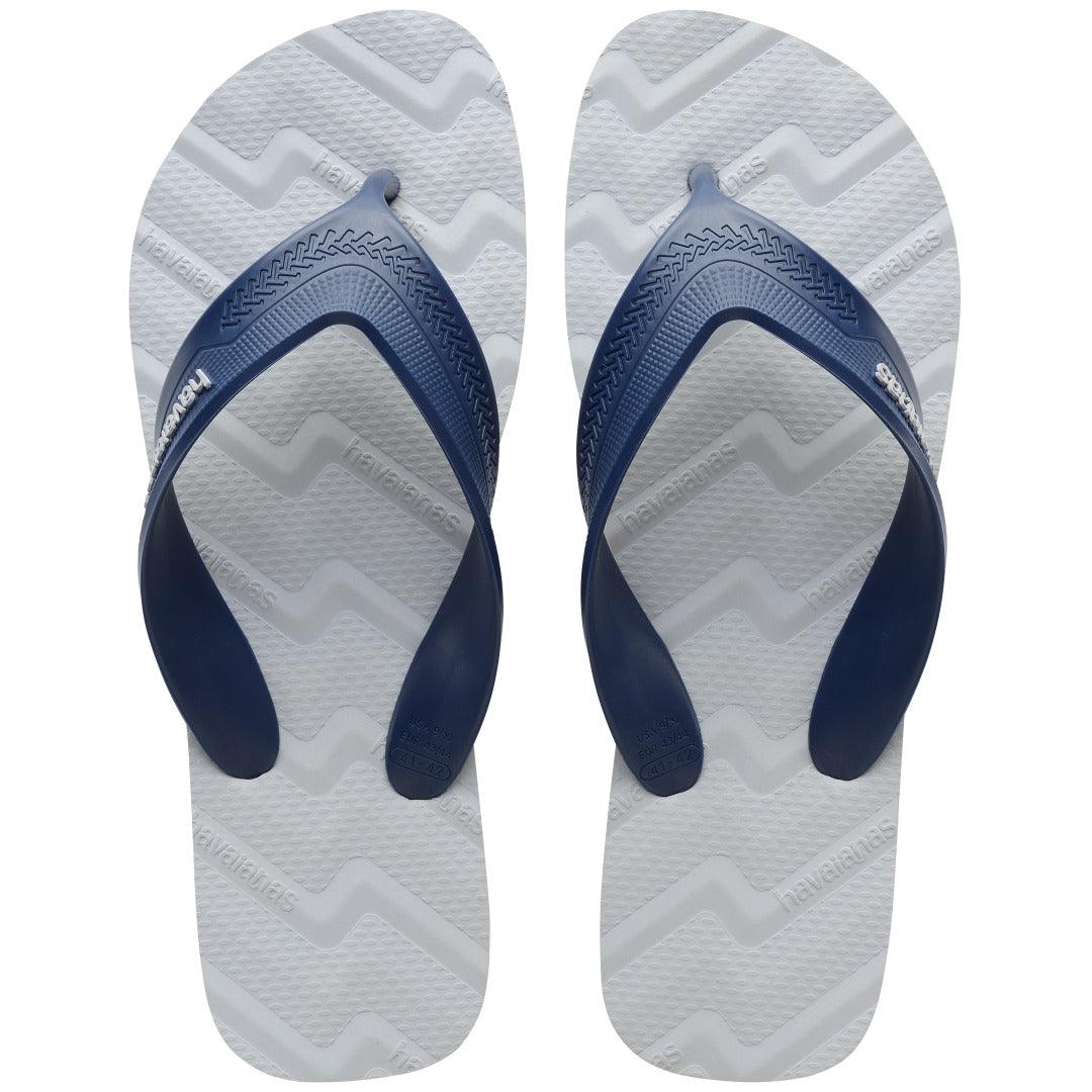 Chinelo Havaianas Track Waves - Cinza Gelo