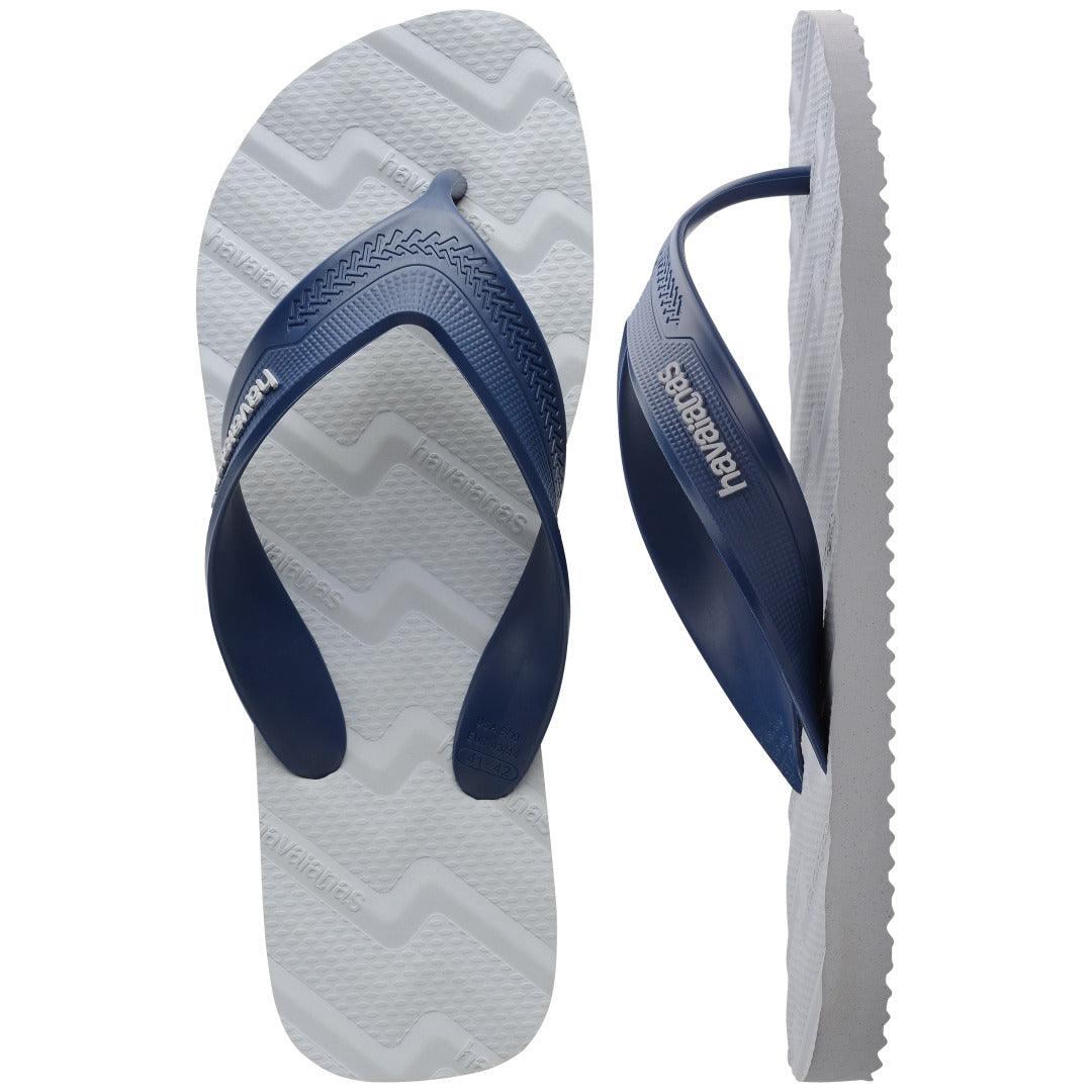 Chinelo Havaianas Track Waves - Cinza Gelo