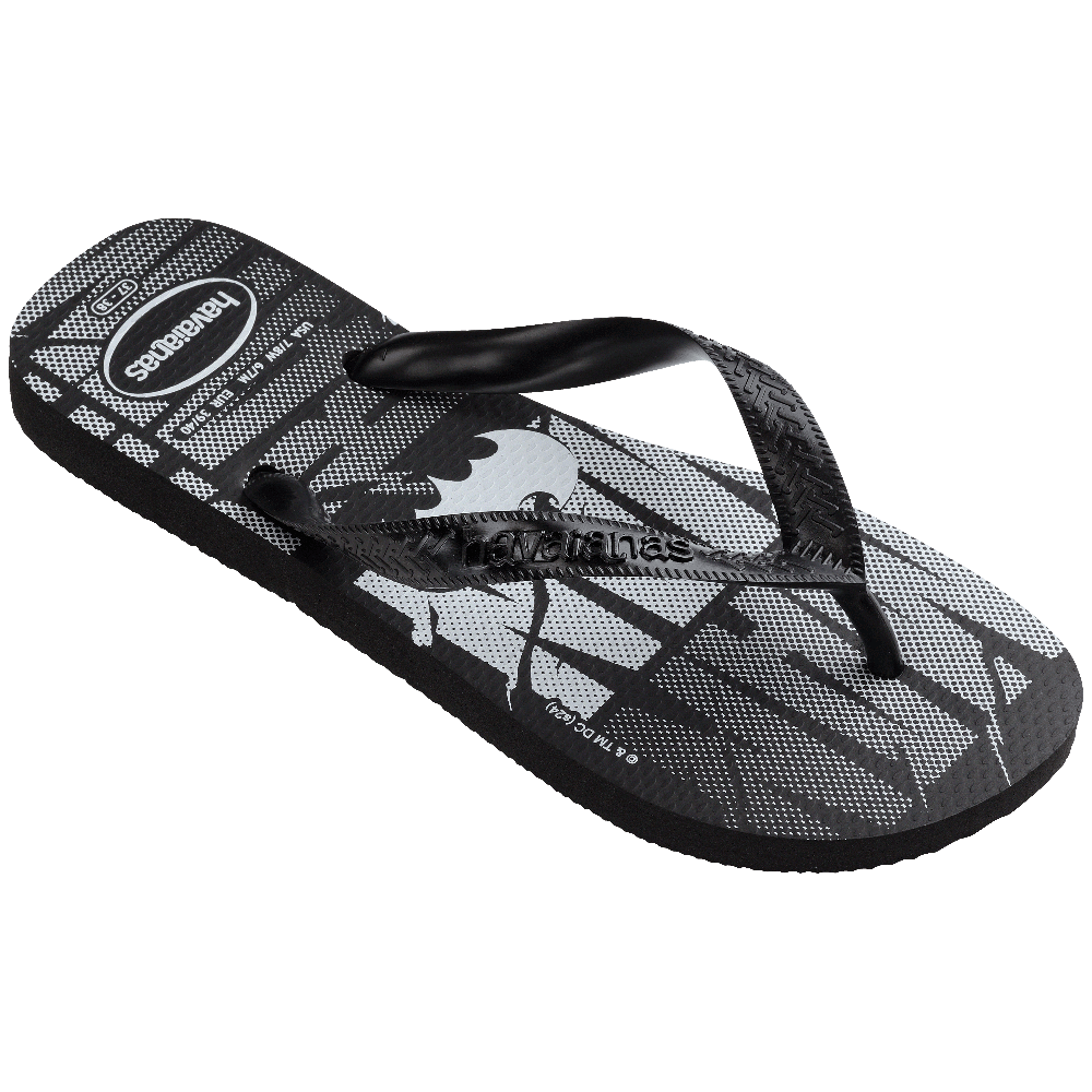Chinelo Havaianas Top DC Logomania - Preto