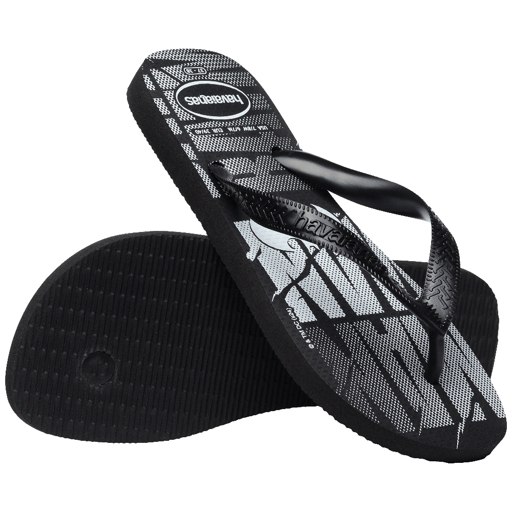 Chinelo Havaianas Top DC Logomania - Preto