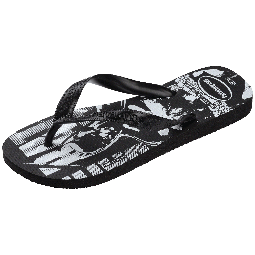 Chinelo Havaianas Top DC Logomania - Preto