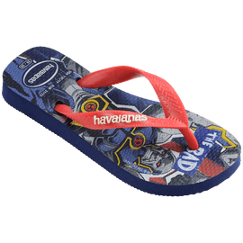 Chinelo Havaianas Kids Top Heróis DC - Marinho