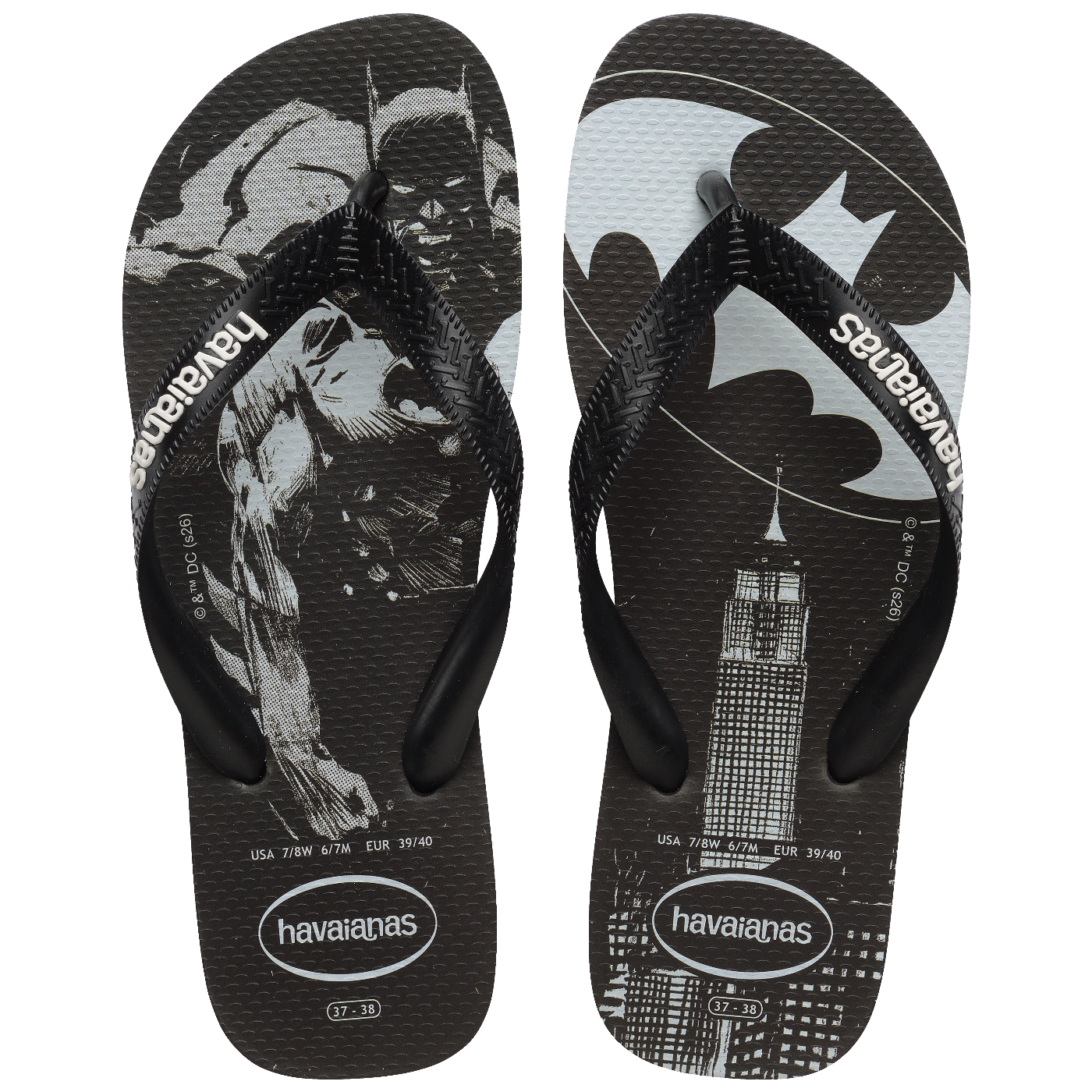 Chinelo Havaianas Top Clássicos Warner Batman