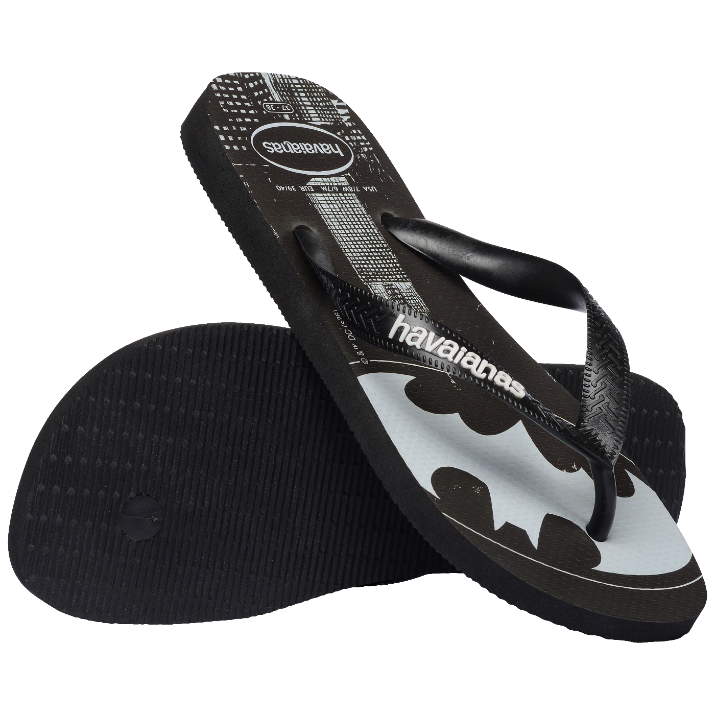 Chinelo Havaianas Top Clássicos Warner Batman