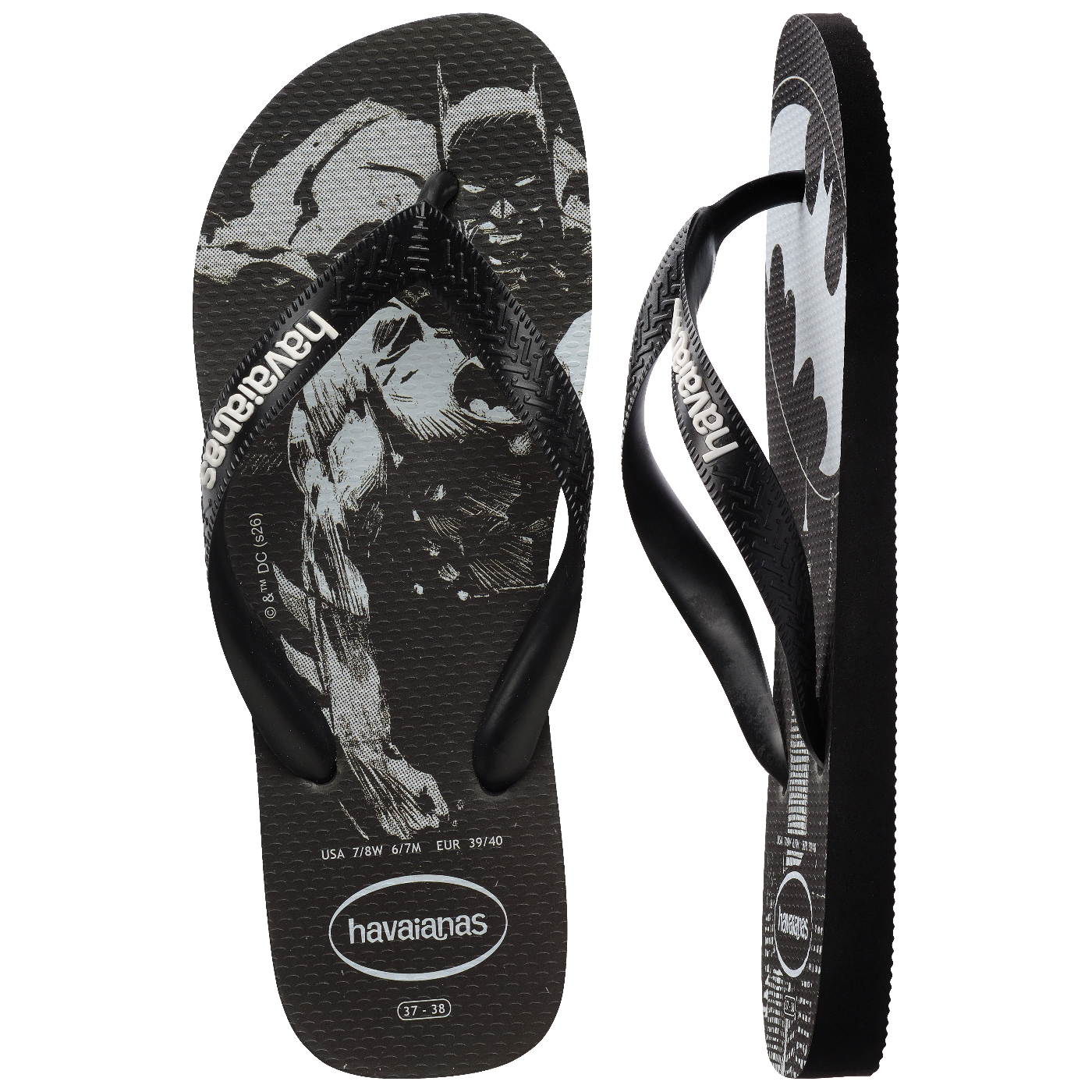 Chinelo Havaianas Top Clássicos Warner Batman