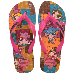 Chinelo Havaianas Top Clássicos Warner Meninas Super Poderosas