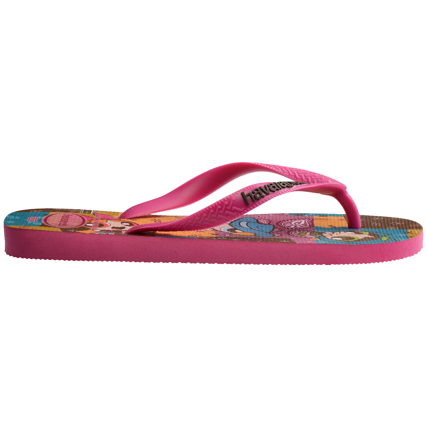Chinelo Havaianas Top Clássicos Warner Meninas Super Poderosas