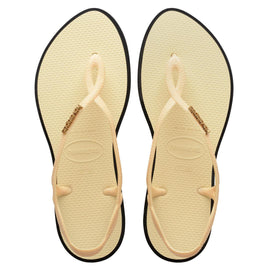 Chinelo Havaianas Luna Point - Buttercream