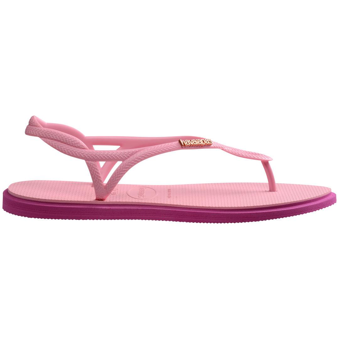 Chinelo Havaianas Luna Point - Rosa Glow