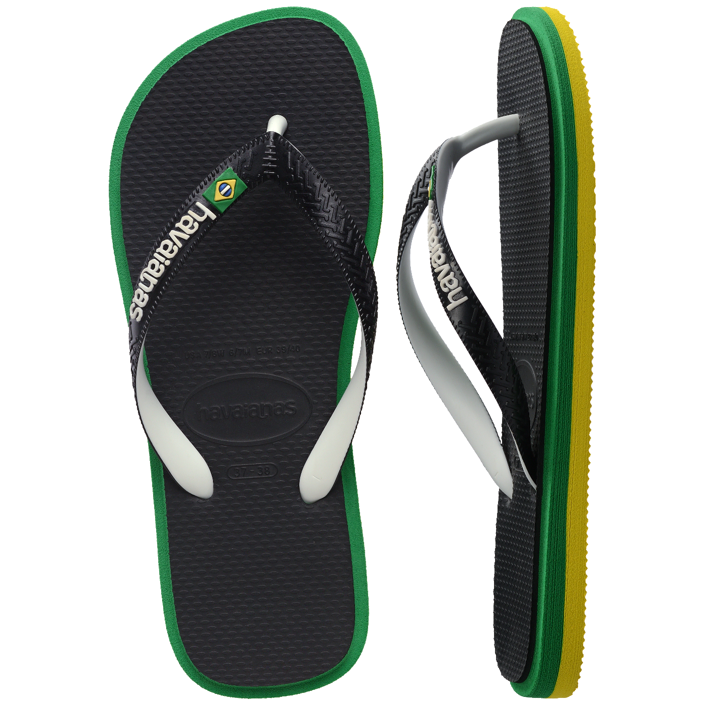 Chinelo Havaianas Brasil Twist