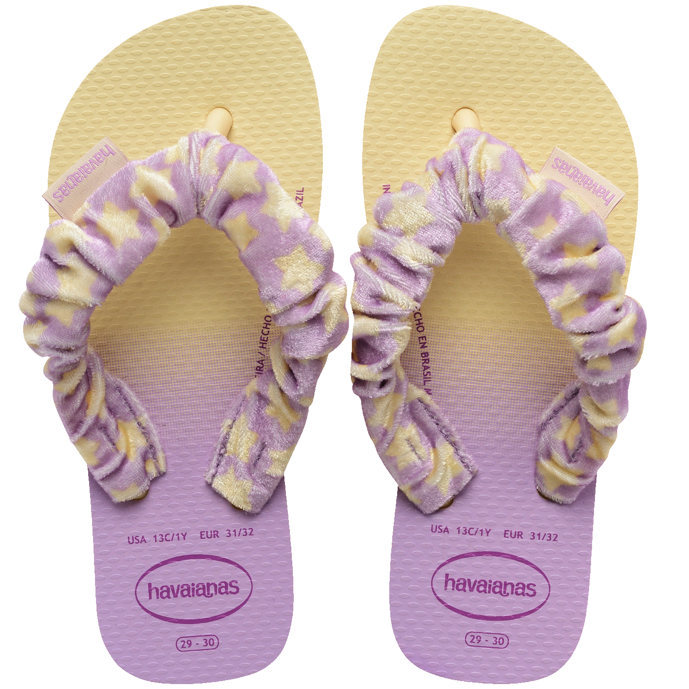 Chinelo Havaianas Infantil Fluffy
