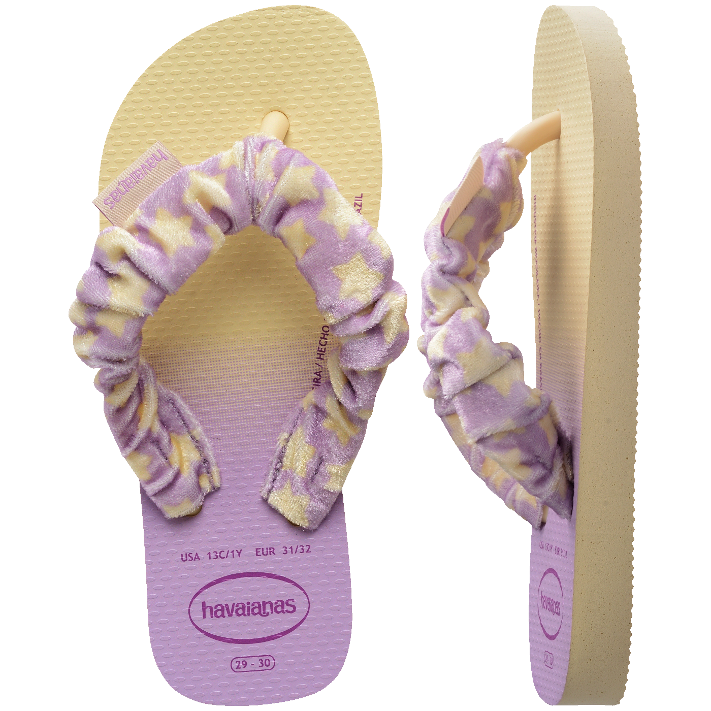 Chinelo Havaianas Infantil Fluffy