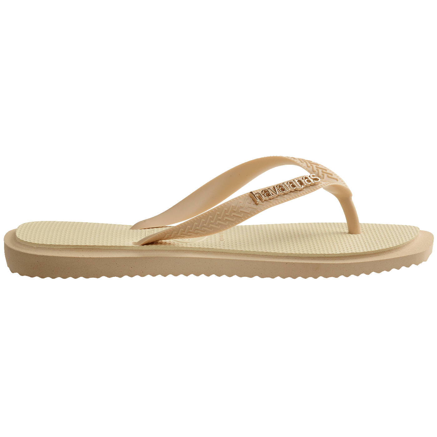 Chinelo Havaianas Top Square Fusion - Dourado