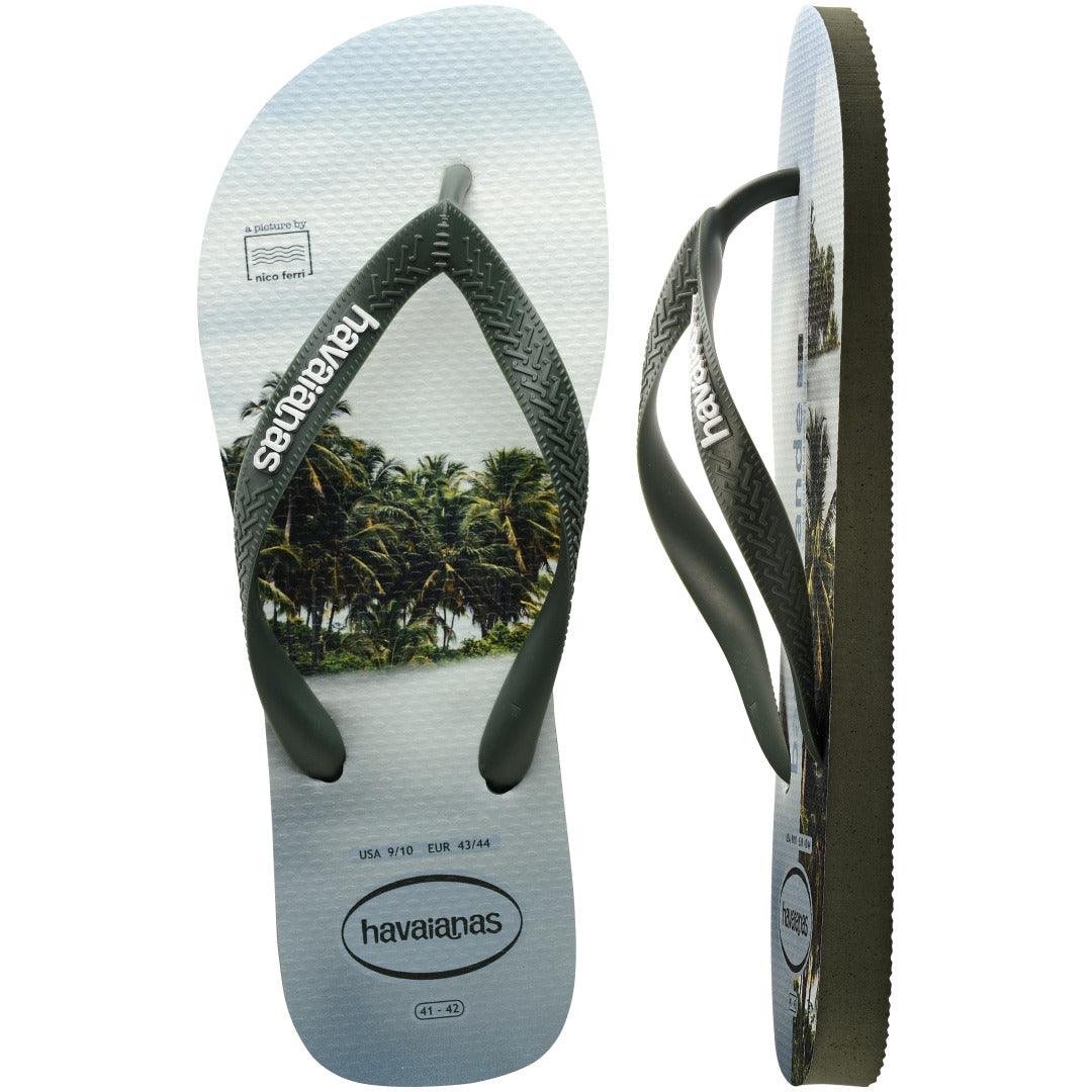Chinelo Havaianas Top Surfer I - Verde Olive