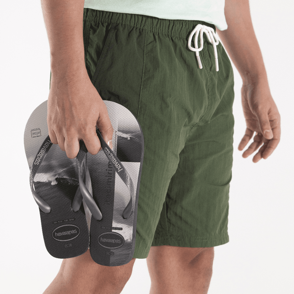 Chinelo Havaianas Top Surfer I - Novo Grafite