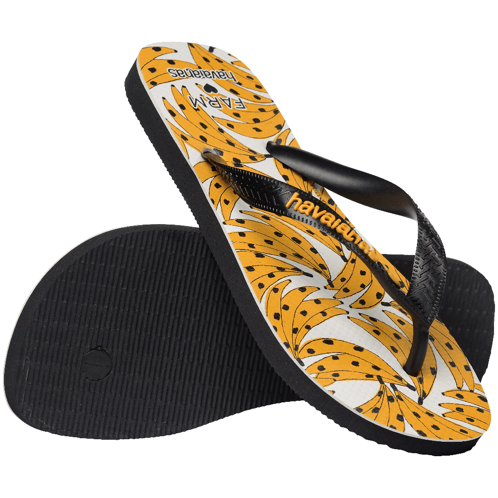 Chinelo Havaianas  Farm Nanica - Preto