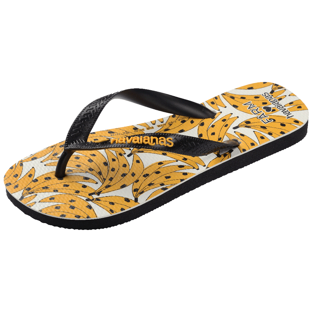 Chinelo Havaianas  Farm Nanica - Preto