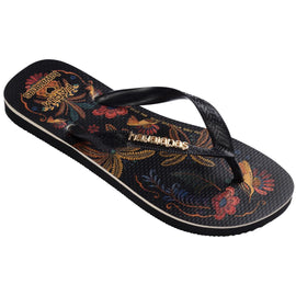 Chinelo Havaianas  Farm Jardim - Preto