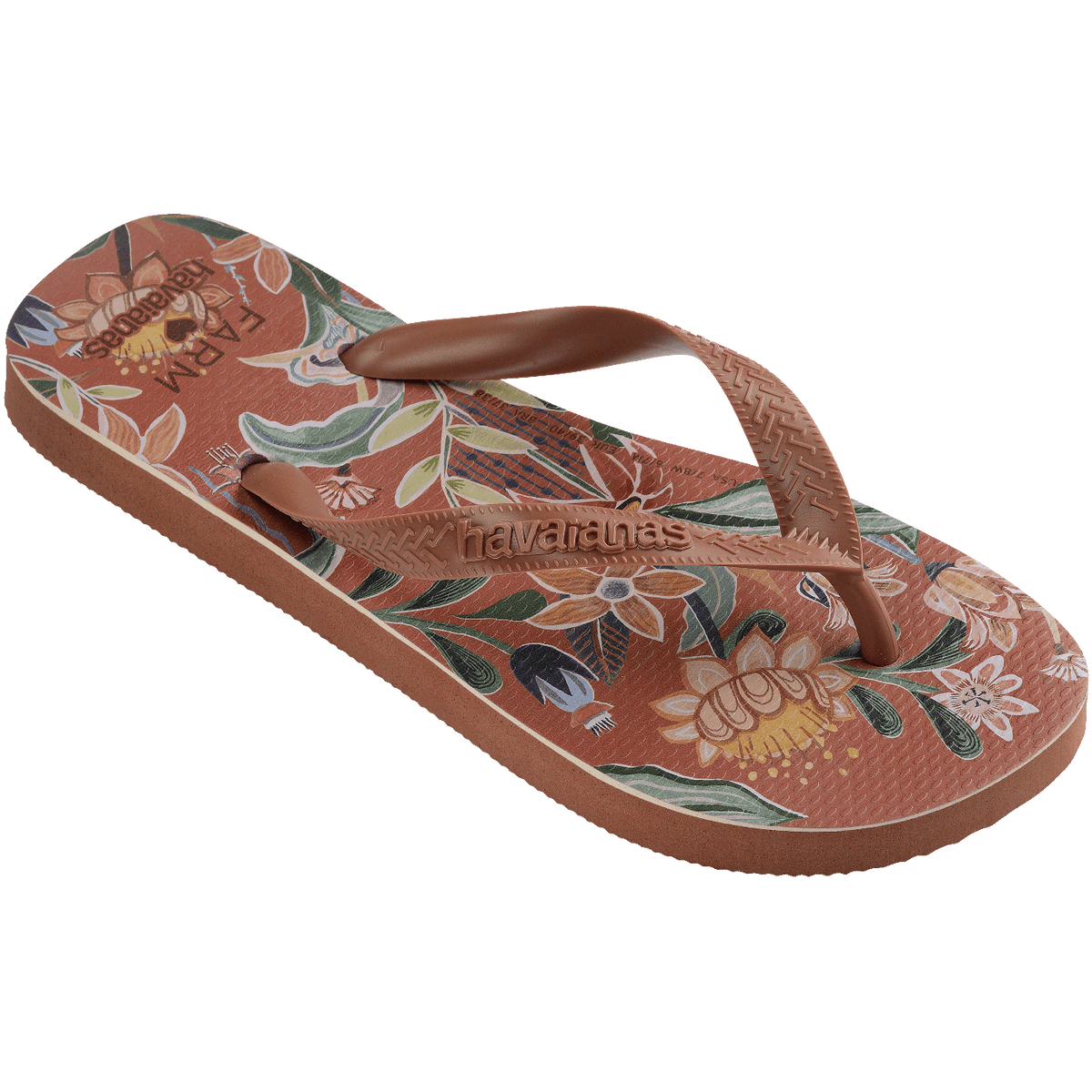 Chinelo Havaianas  Farm Jade - Ferrugem