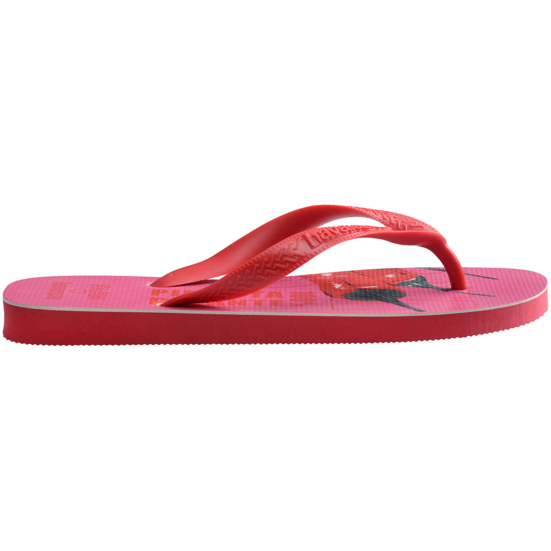 Chinelo Havaianas Farm Pimenta - Vermelho Rubi