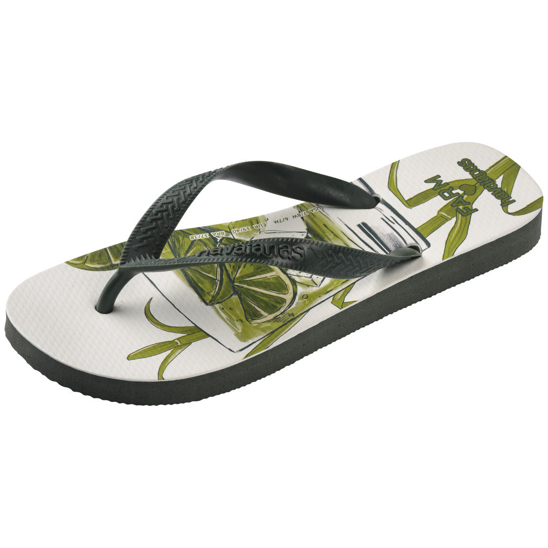 Chinelo Havaianas Farm Caipirinha - Verde Olive