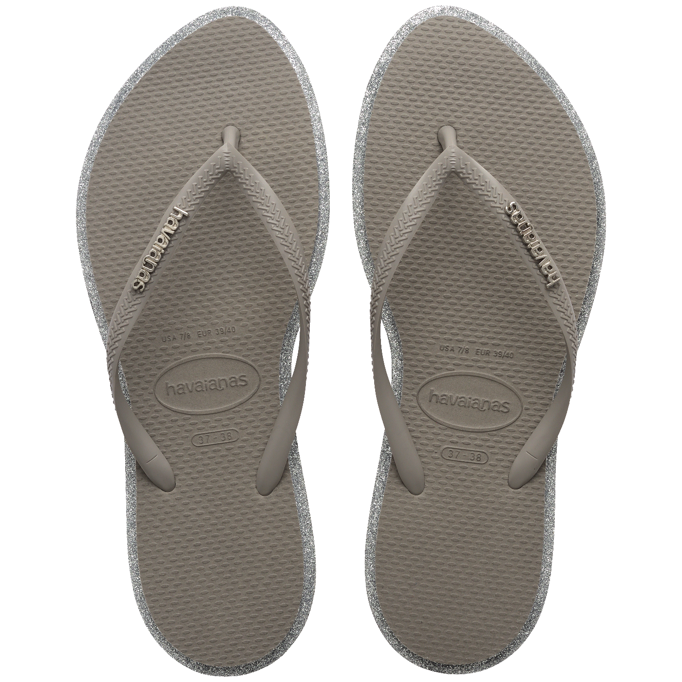 Chinelo Havaianas Slim Point Glitter