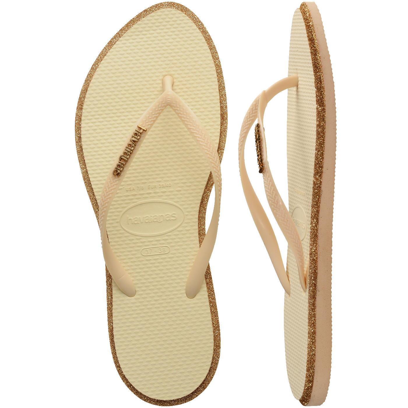Chinelo Havaianas Slim Point Glitter