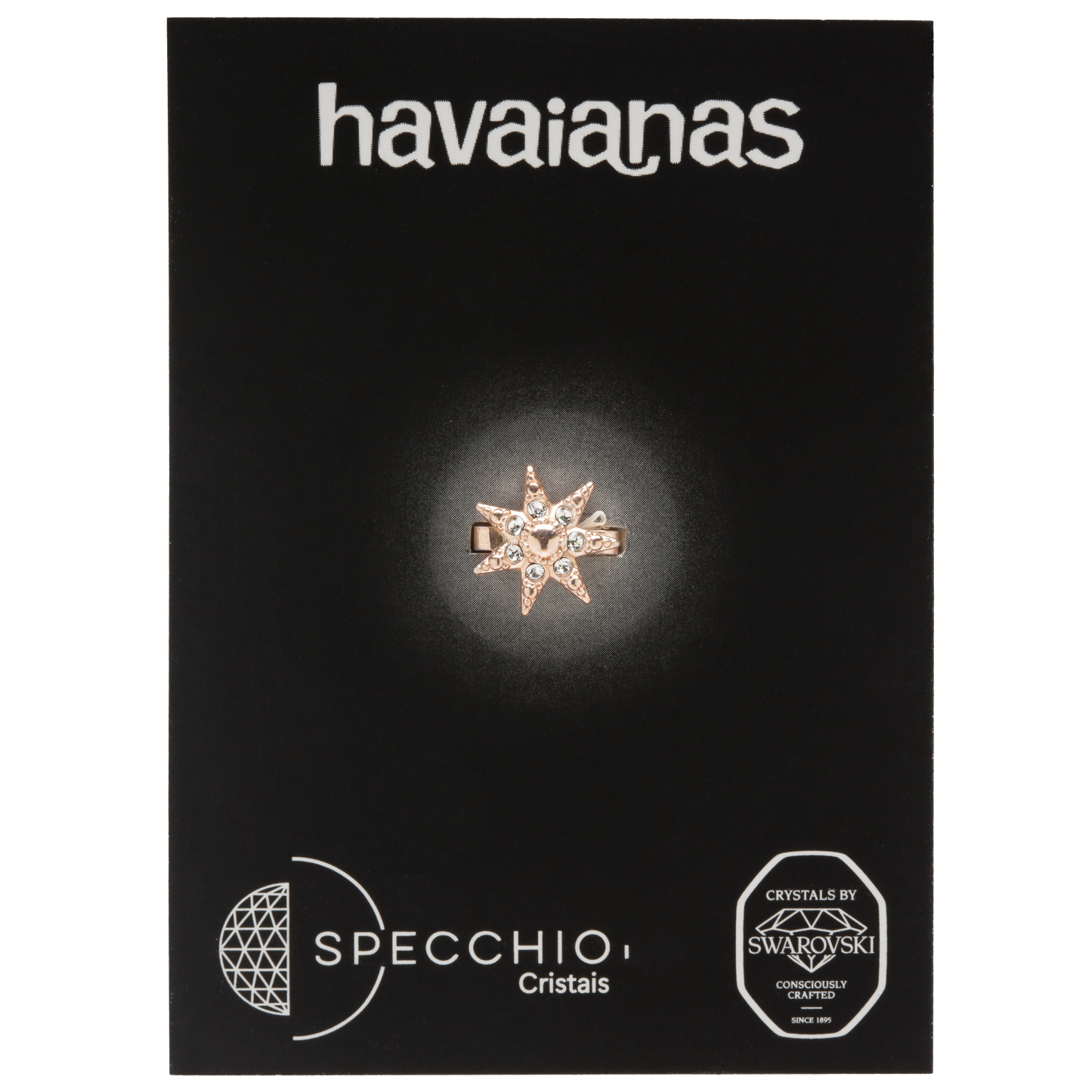 Pin Slim Havaianas Estrela Swarovski
