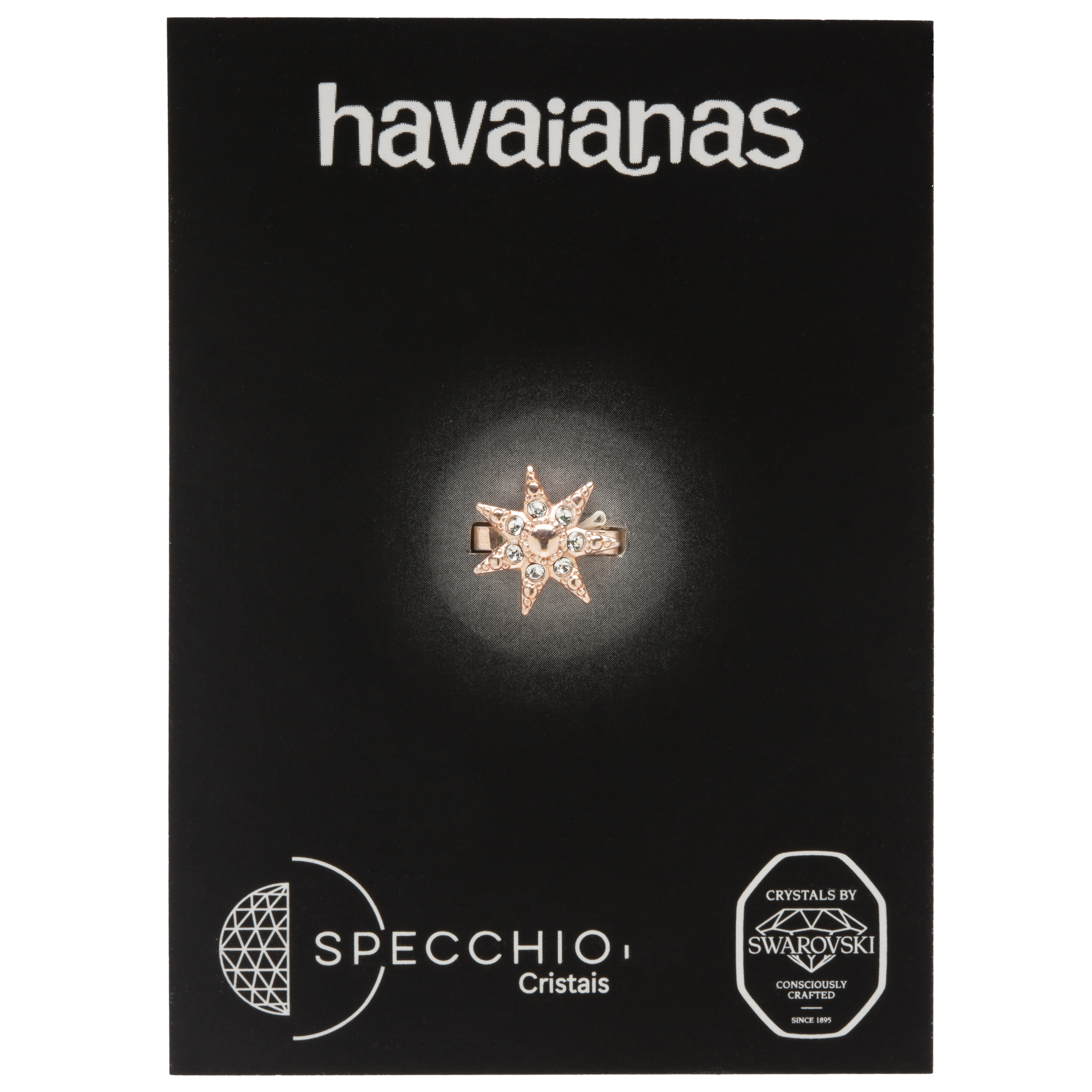 Pin Slim Havaianas Estrela Swarovski