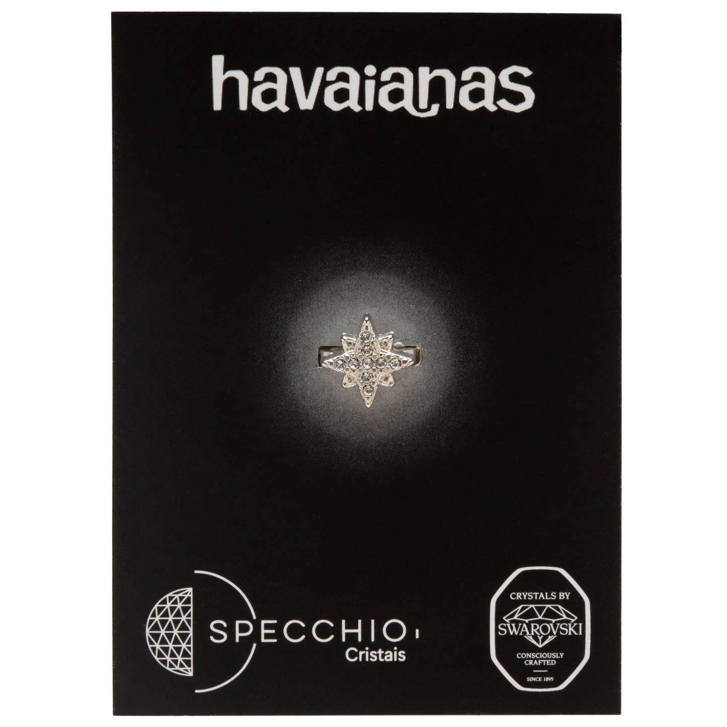 Pin Slim Havaianas Estrela Swarovski