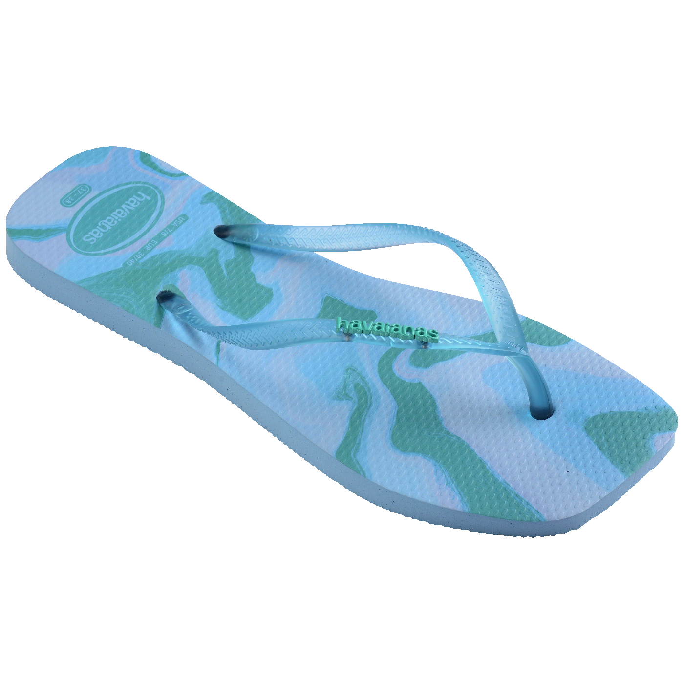Chinelo Havaianas Slim Square Jelly