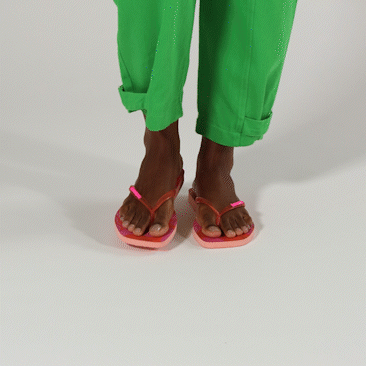 Chinelo Havaianas Slim Square Jelly