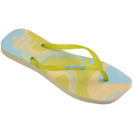 Chinelo Havaianas Slim Square Jelly