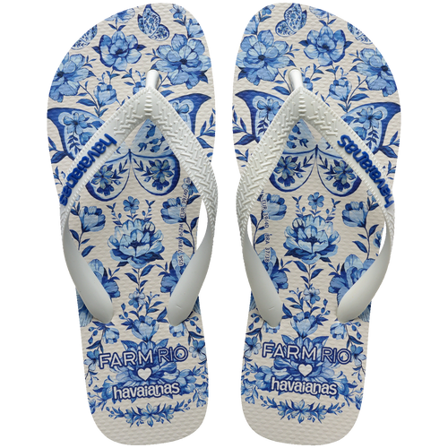 Chinelo Havaianas Farm Jardim de Porcelana