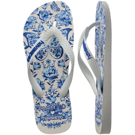 Chinelo Havaianas Farm Jardim de Porcelana