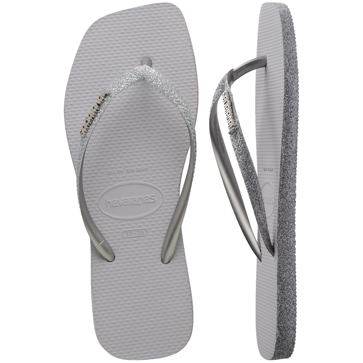 Chinelo Havaianas Slim Square Sparkle