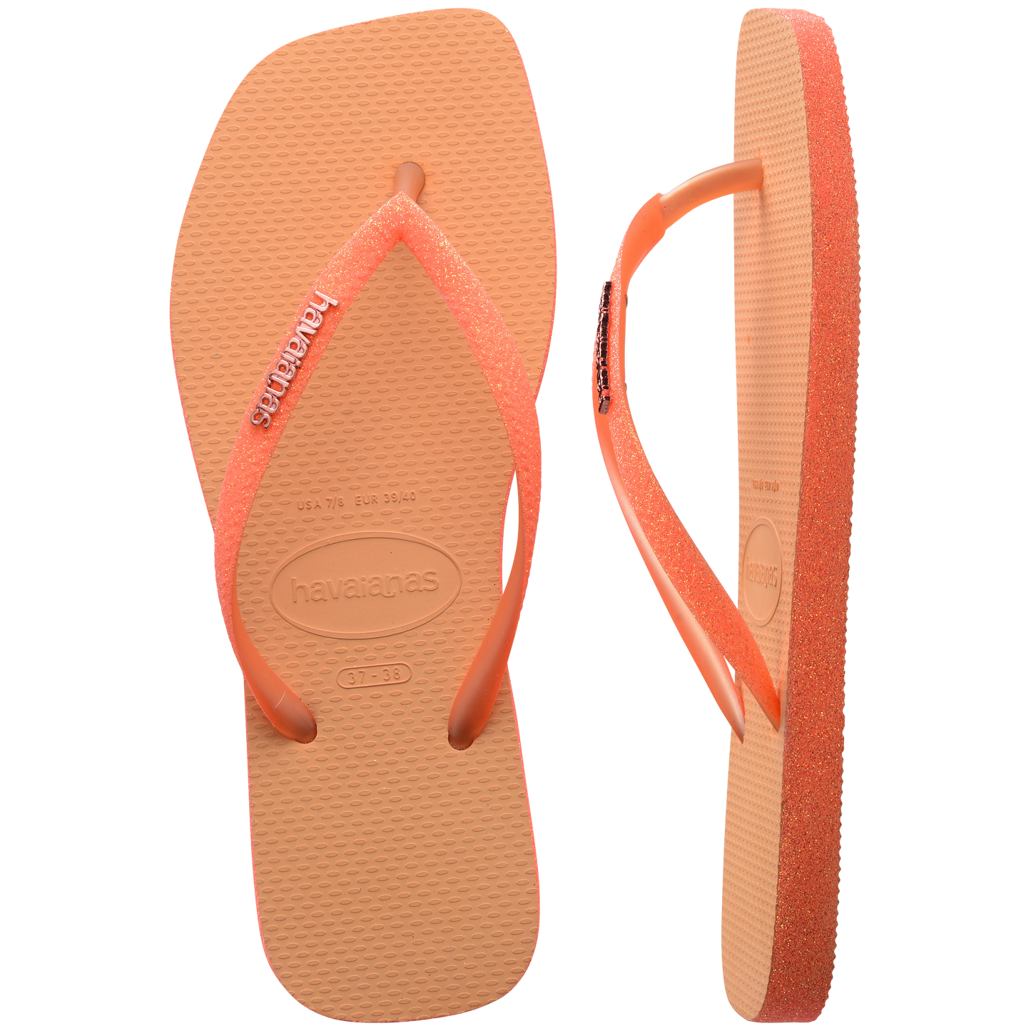 Chinelo Havaianas Slim Square Sparkle