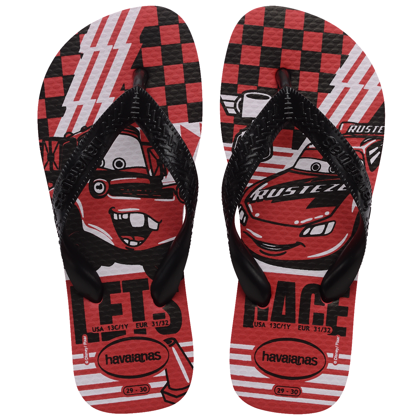 Chinelo Havaianas infantil Disney Carros