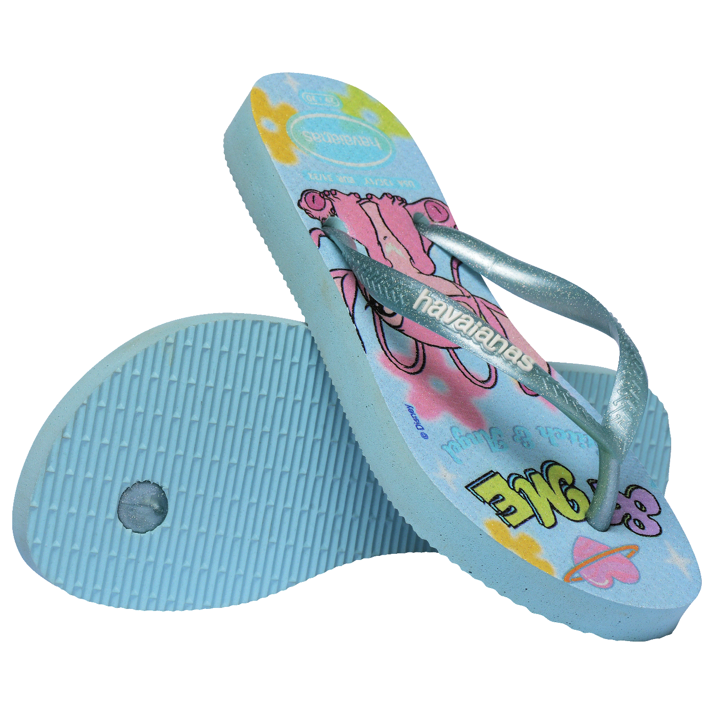 Chinelo Havaianas Infantil Slim Disney Stitch