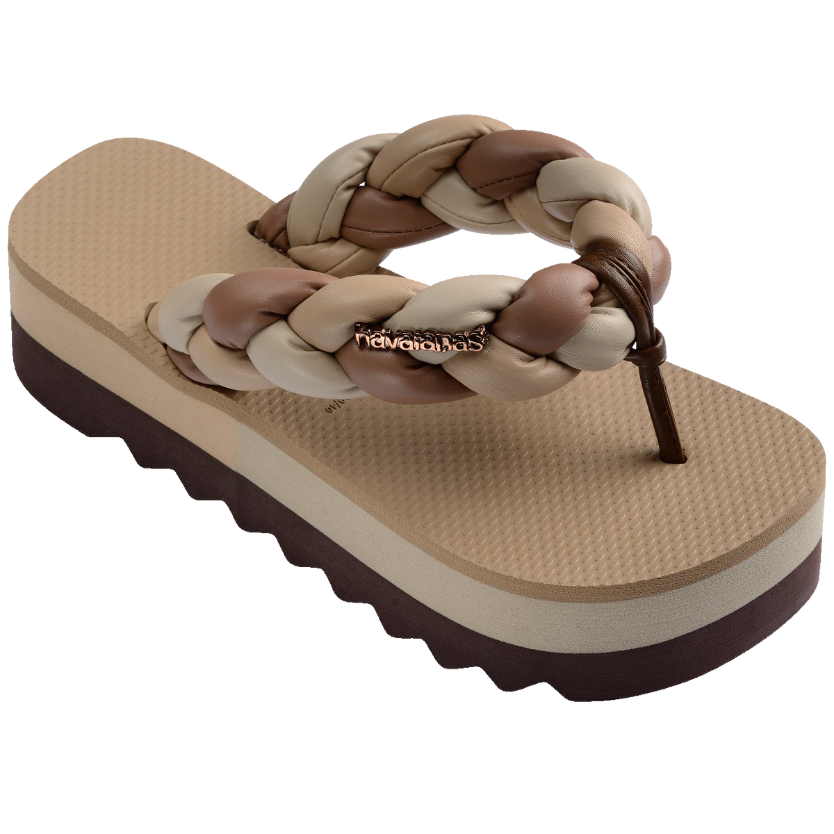 Chinelo Havaianas Top High Chuncky Boho II