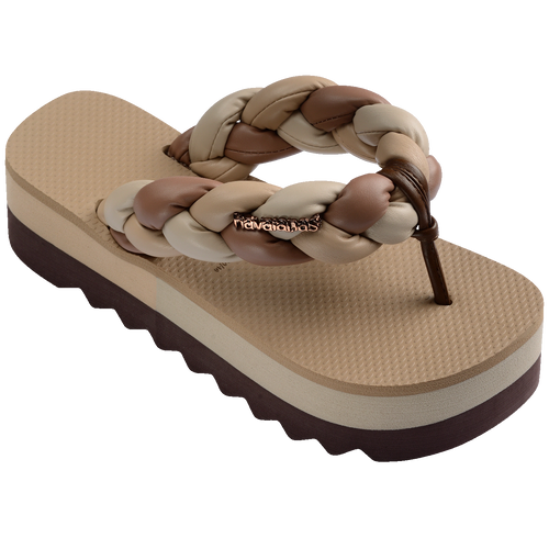 Chinelo Havaianas Top High Chuncky Boho II