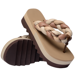 Chinelo Havaianas Top High Chuncky Boho II