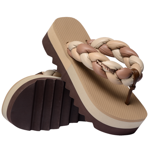 Chinelo Havaianas Top High Chuncky Boho II