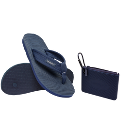 Kit Havaianas para eles: Surfer Coast + Porta Cartão