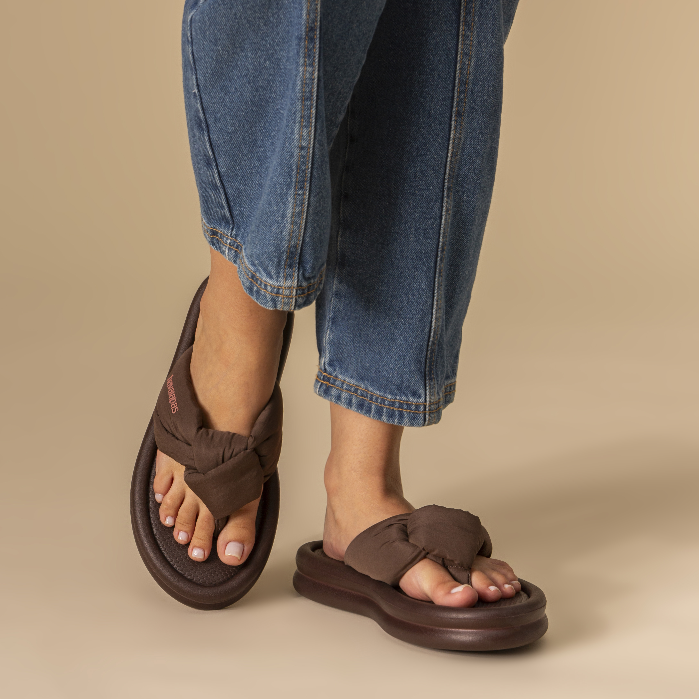 Chinelo Havaianas Over Puffed