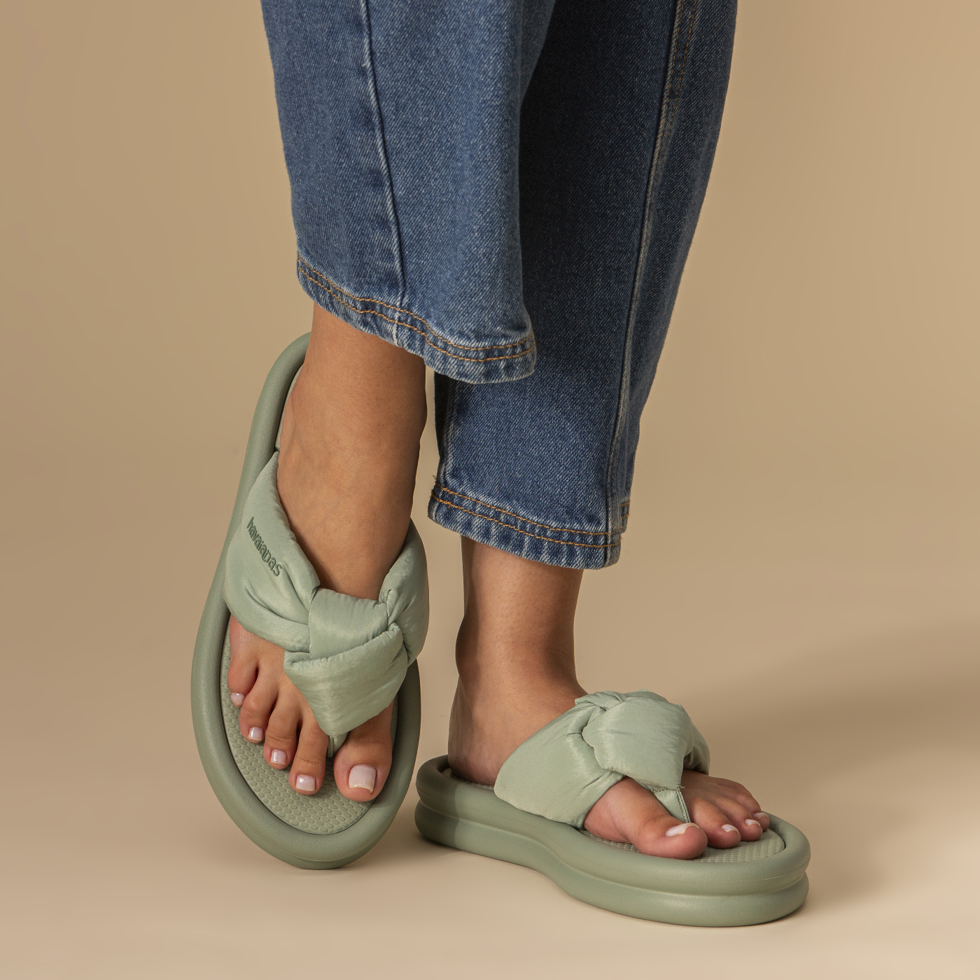 Chinelo Havaianas Over Puffed