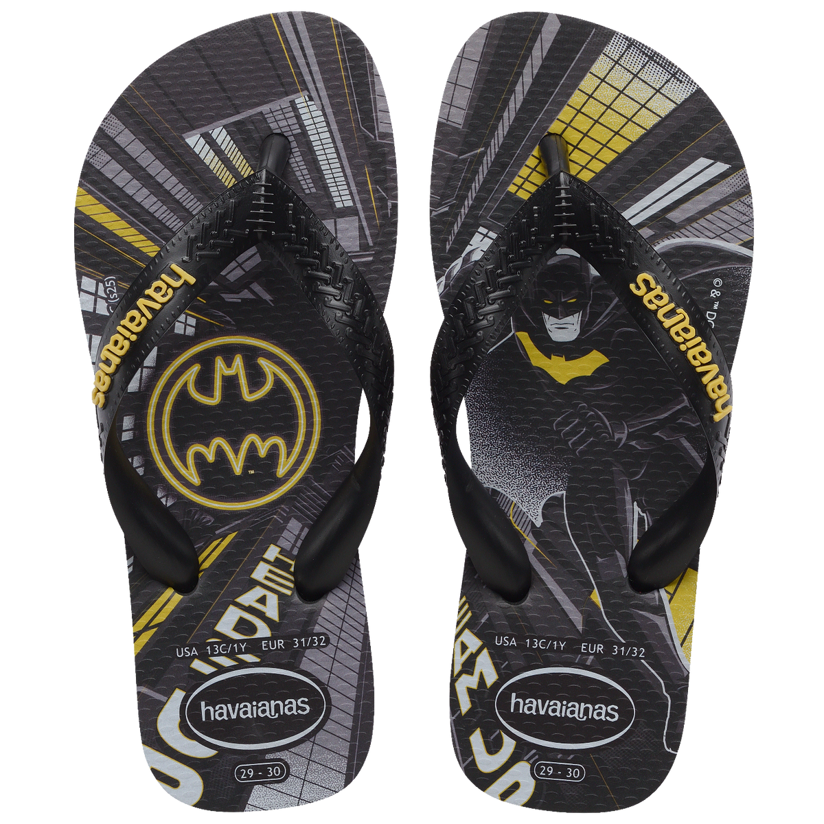 Chinelo Havaianas Infantil Warner Batman