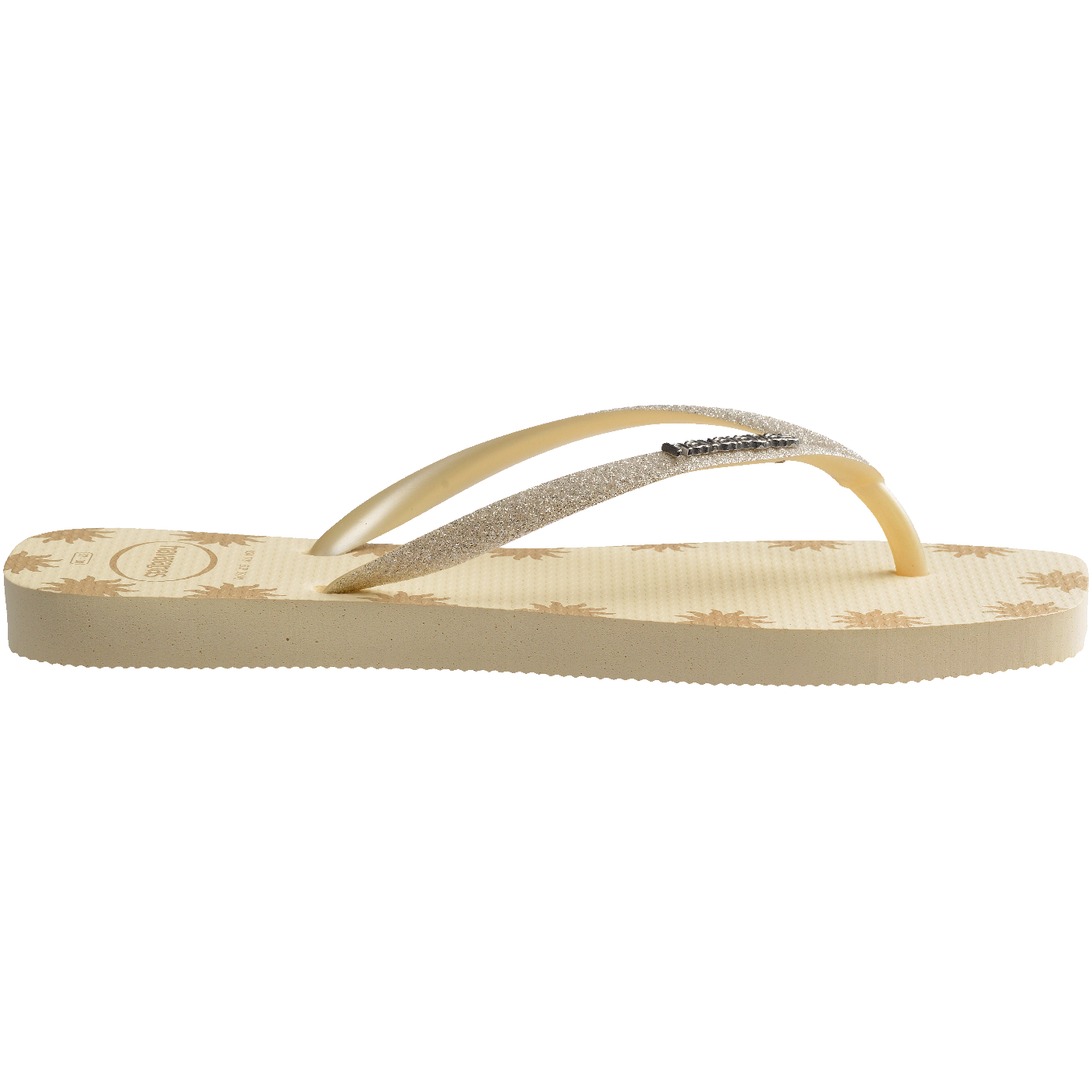 Chinelo Havaianas Slim Square Glitter Contour