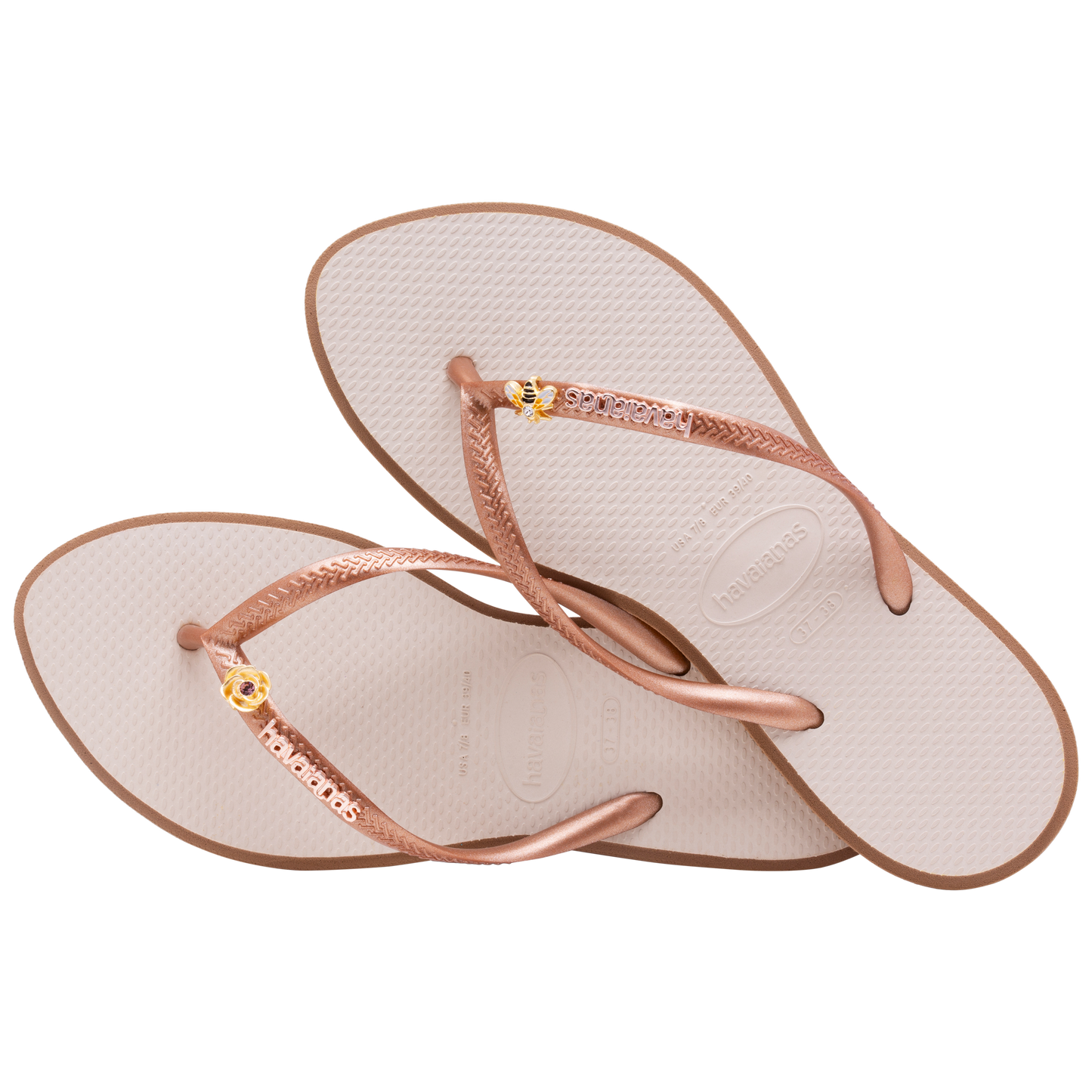 Pin Havaianas Abelha Swarovski