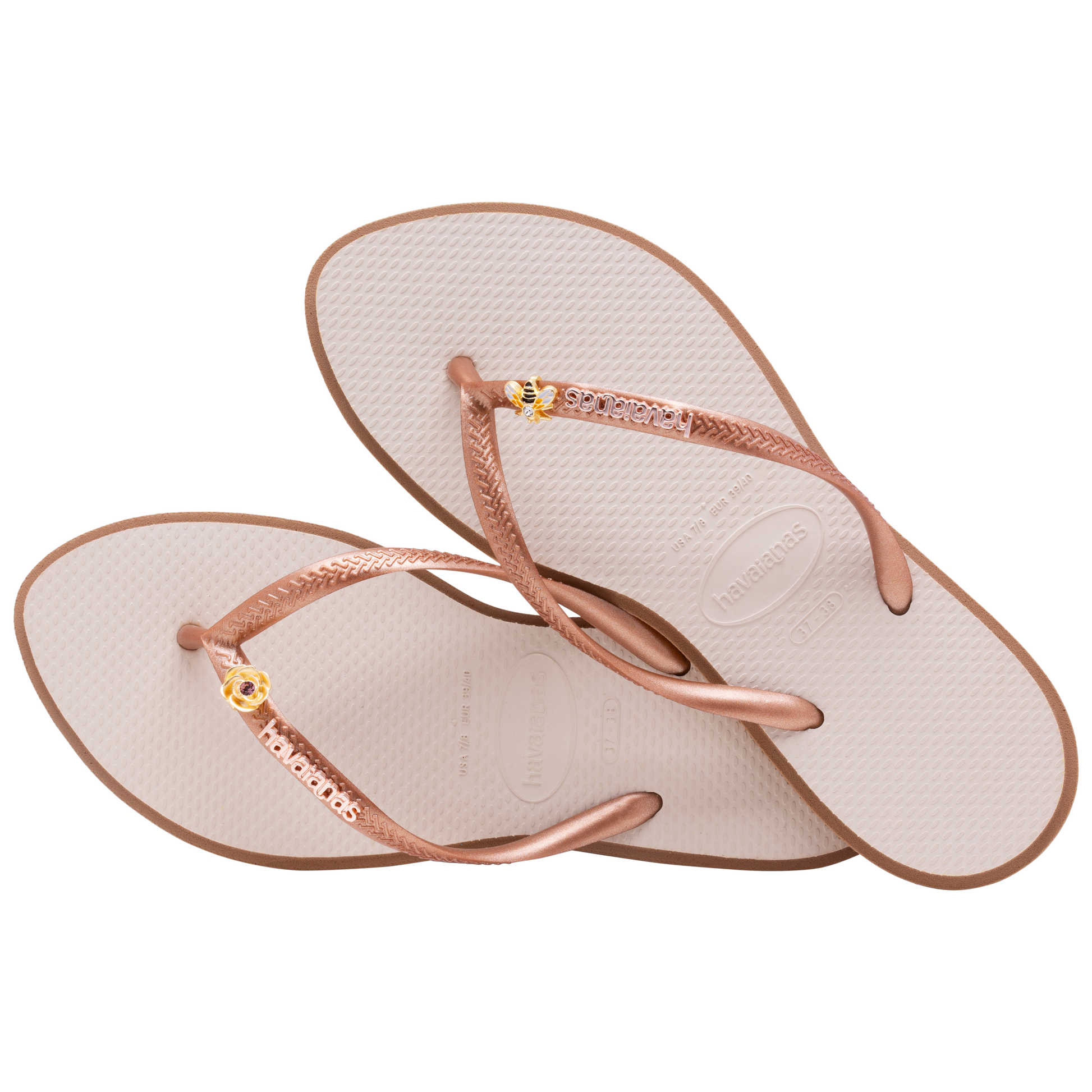 Pin Havaianas Abelha Swarovski